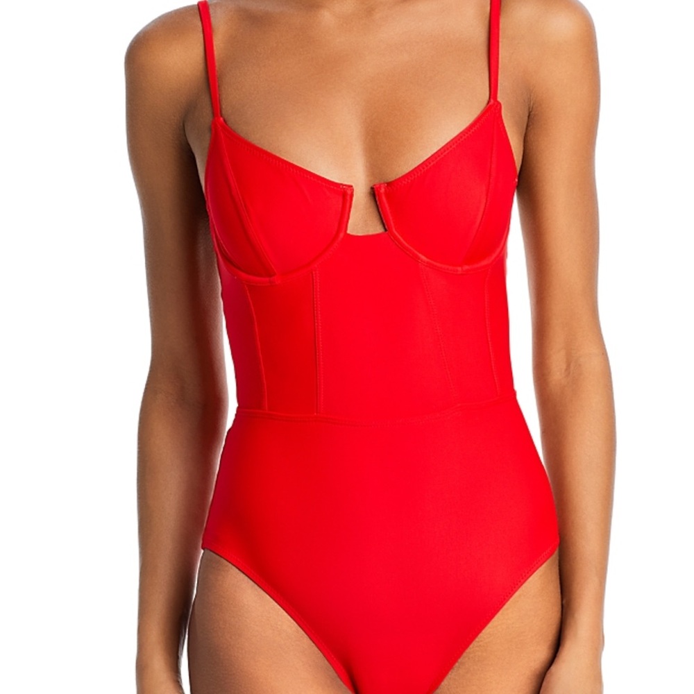 NWT Solid & Striped Veronica One Piece - XL